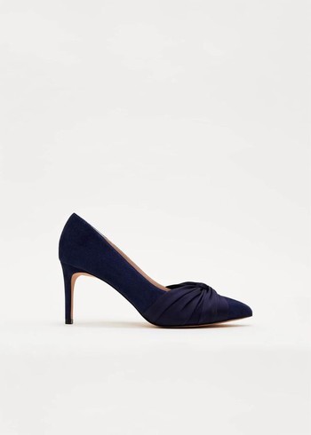 Phase Eight Kendal Court Heels Navy Australia | MB6425801